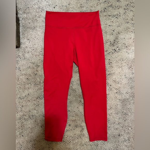 Red Fabletics leggings - Picture 1 of 4